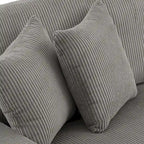 88 Umwandelbares größeres modulares Ecksofa-Set