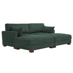 88 Umwandelbares größeres modulares Ecksofa-Set