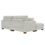 88 Umwandelbares größeres modulares Ecksofa-Set