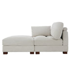 88 Umwandelbares größeres modulares Ecksofa-Set