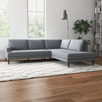Harman Modernes Ecksofa für das Wohnzimmer mit Stoffbezug