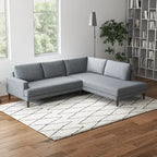 Harman Modernes Ecksofa für das Wohnzimmer mit Stoffbezug