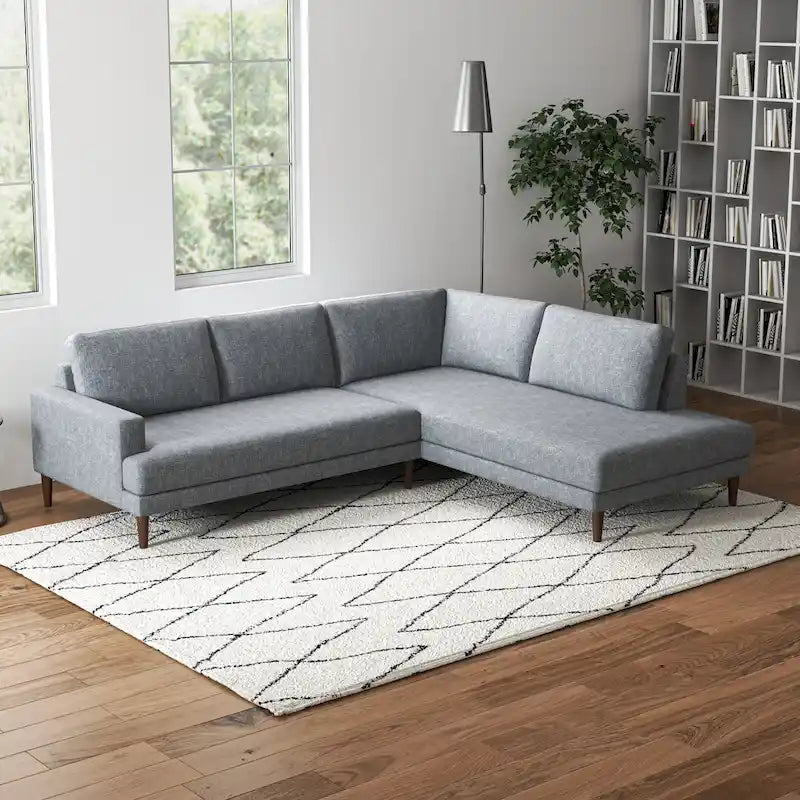 Harman Modernes Ecksofa für das Wohnzimmer mit Stoffbezug