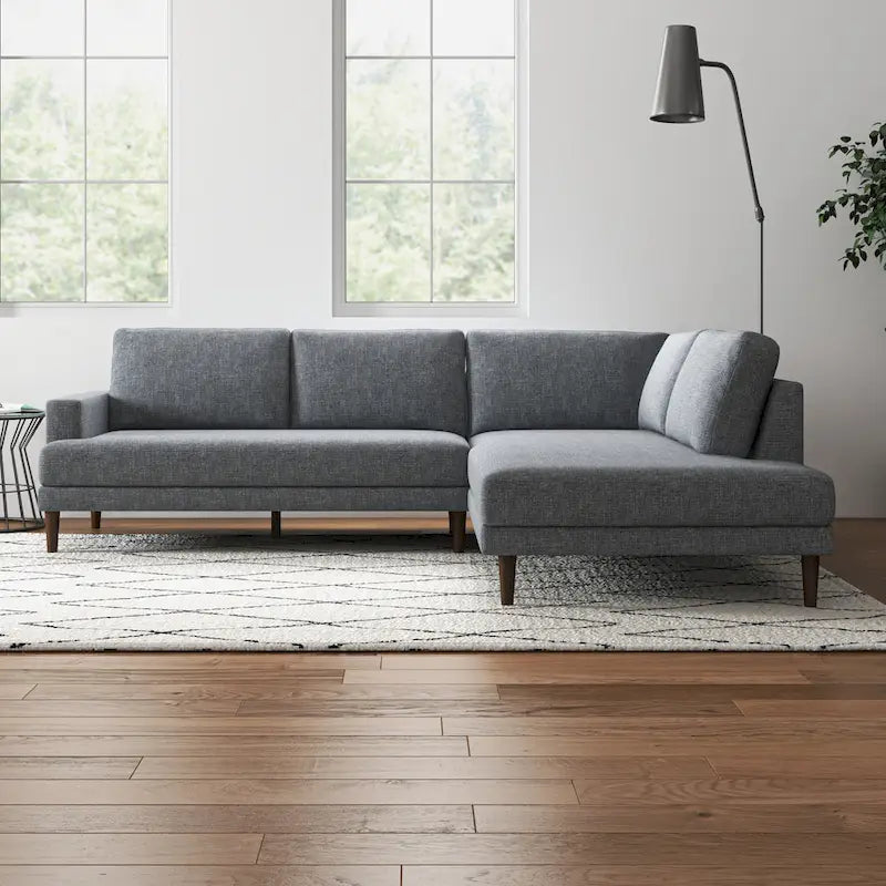 Harman Modernes Ecksofa für das Wohnzimmer mit Stoffbezug