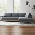 Harman Modernes Ecksofa für das Wohnzimmer mit Stoffbezug