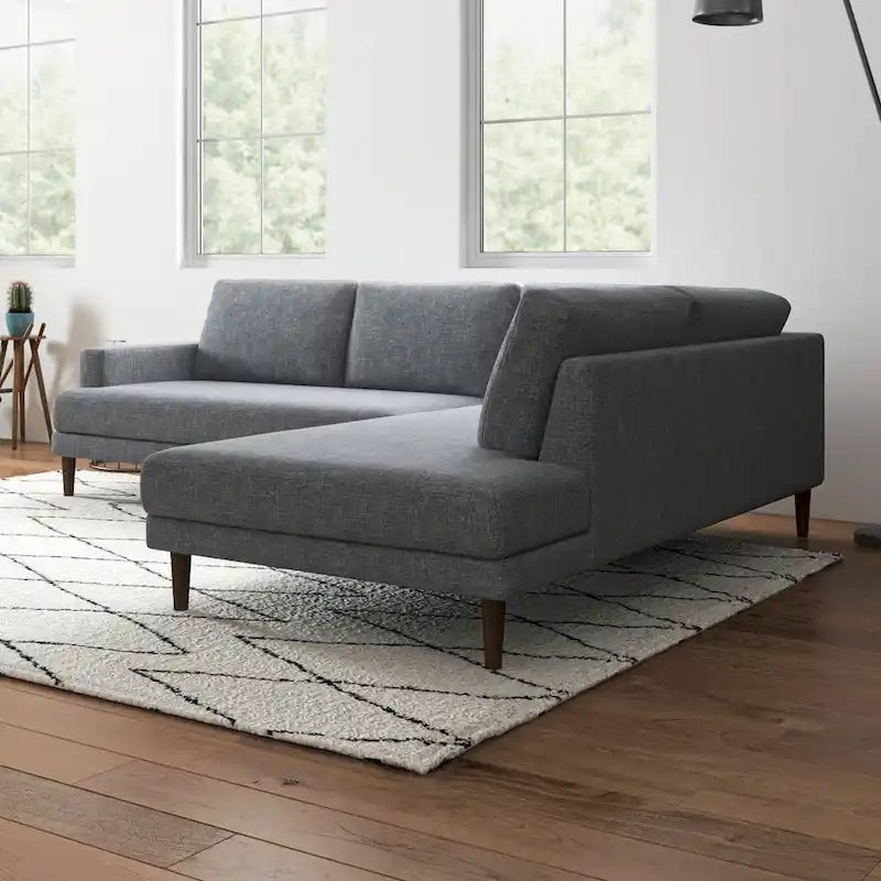 Harman Modernes Ecksofa für das Wohnzimmer mit Stoffbezug