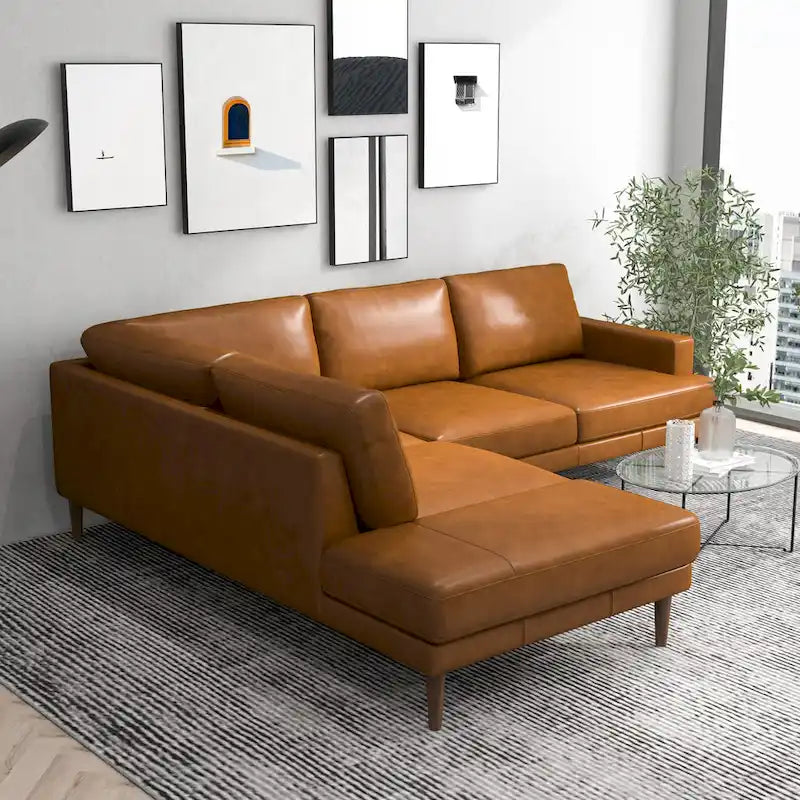 Harman Modernes Ecksofa für das Wohnzimmer mit Stoffbezug
