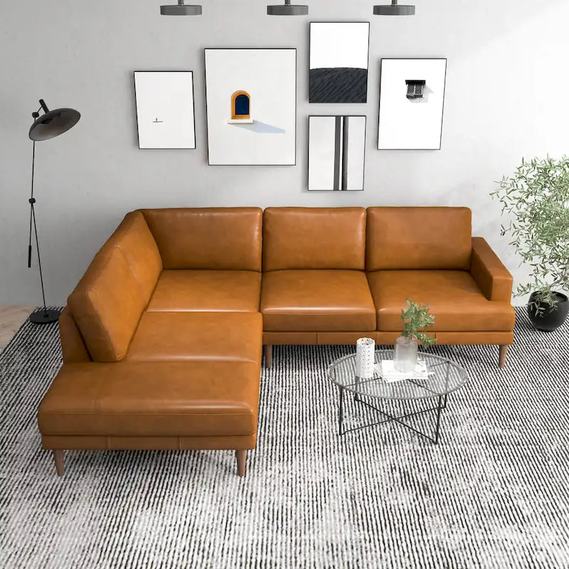 Harman Modernes Ecksofa für das Wohnzimmer mit Stoffbezug