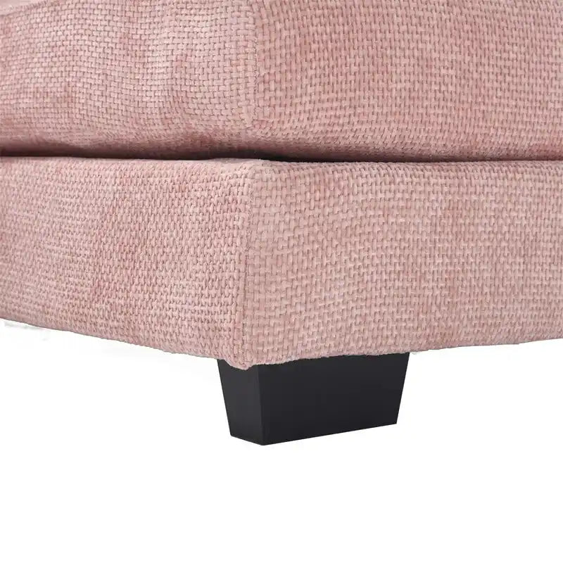 Schnittsofa Cloud Couch für Wohnzimmer, modernes Chenille-/Bouclé-U-förmiges Sofa, bequemes modulares Schlafsofa mit doppelter Recamiere