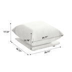 Modulare Polster-Ecksofas aus Chenille-Stoff Loungesofas