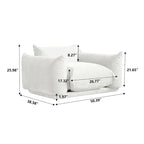Modulare Polster-Ecksofas aus Chenille-Stoff Loungesofas