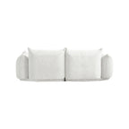 Modulare Polster-Ecksofas aus Chenille-Stoff Loungesofas