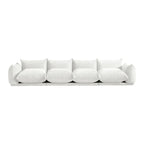 Modulare Polster-Ecksofas aus Chenille-Stoff Loungesofas