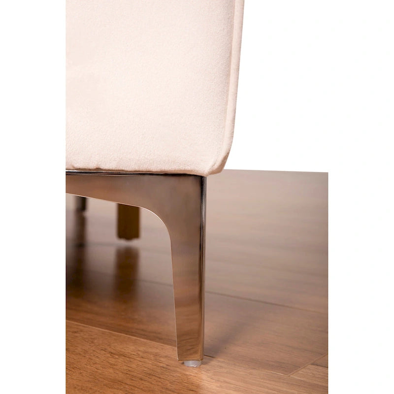Samt Symmetrisches Modulares U-förmiges Ecksofa - 358 cm breit
