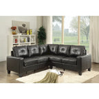 Newbury Ecksofa aus Kunstleder