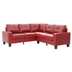 Newbury Ecksofa aus Kunstleder