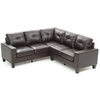 Newbury Ecksofa aus Kunstleder