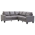 Newbury Ecksofa aus Kunstleder