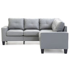 Newbury Ecksofa aus Kunstleder
