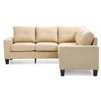 Newbury Ecksofa aus Kunstleder