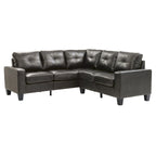 Newbury Ecksofa aus Kunstleder