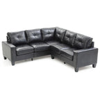 Newbury Ecksofa aus Kunstleder