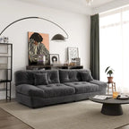 105 Suede-Stoff-Ecksofa Wolkenform-Couch für das Wohnzimmer