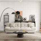 105 Suede-Stoff-Ecksofa Wolkenform-Couch für das Wohnzimmer