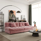 105 Suede-Stoff-Ecksofa Wolkenform-Couch für das Wohnzimmer