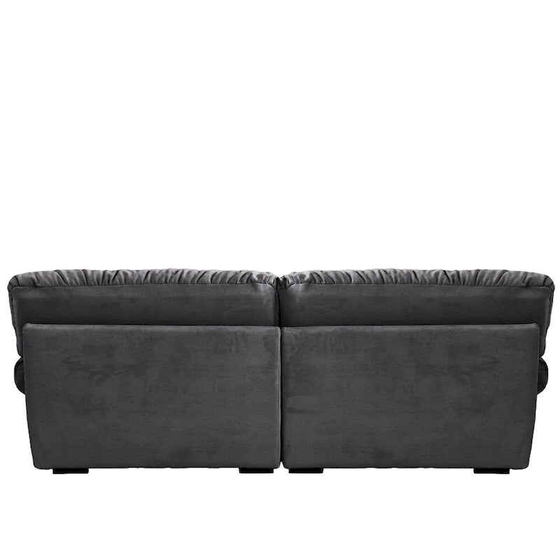 105 Suede-Stoff-Ecksofa Wolkenform-Couch für das Wohnzimmer