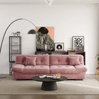 105 Suede-Stoff-Ecksofa Wolkenform-Couch für das Wohnzimmer