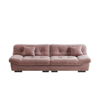 105 Suede-Stoff-Ecksofa Wolkenform-Couch für das Wohnzimmer