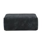 102 L-förmiges Cord-Ecksofa, überdimensioniertes, modernes, minimalistisches Sofa