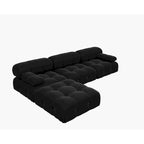 Modernes großes Modulsofa aus Samt