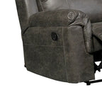 Nicole Recamiere mit Kunstlederbezug und L-Form-Sofa