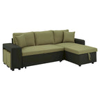 Lorca 2-farbiges Schlafsofa mit Stauraum von iNSPIRE Q Modern