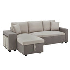 Lorca 2-farbiges Schlafsofa mit Stauraum von iNSPIRE Q Modern
