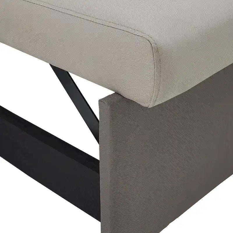 Lorca 2-farbiges Schlafsofa mit Stauraum von iNSPIRE Q Modern