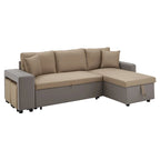 Lorca 2-farbiges Schlafsofa mit Stauraum von iNSPIRE Q Modern
