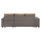 Lorca 2-farbiges Schlafsofa mit Stauraum von iNSPIRE Q Modern