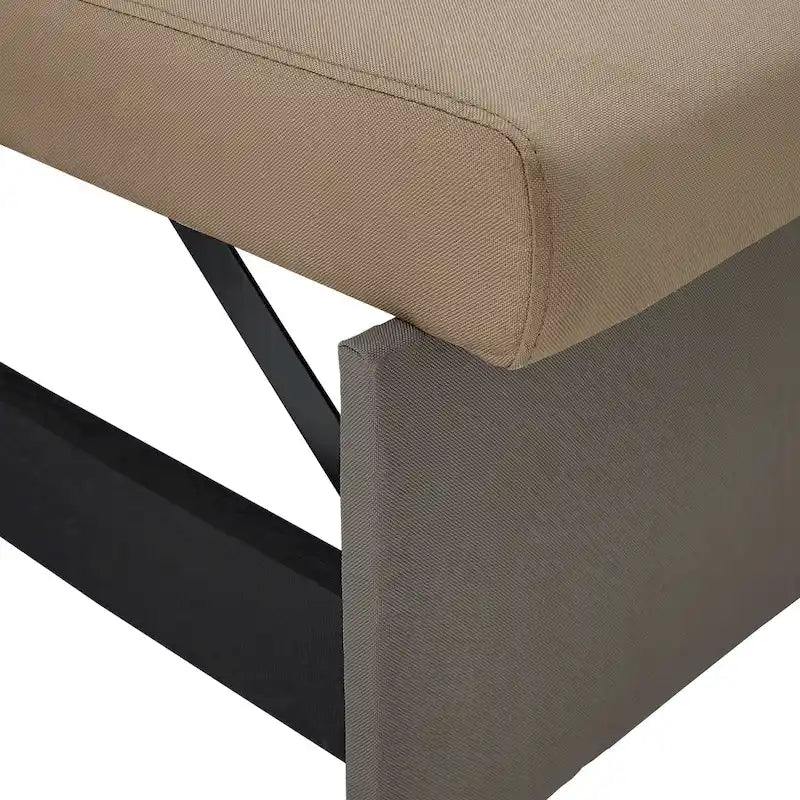 Lorca 2-farbiges Schlafsofa mit Stauraum von iNSPIRE Q Modern