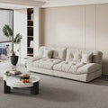 105 Modernes Loveseat Sofa aus geschliffenem Samt, Sektionssofa für das Wohnzimmer