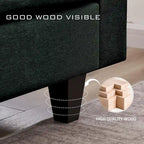 Modulares Ecksofa L-förmig mit Chaiselongue, Stauraum-Ottomane und Seitentaschen für das Wohnzimmer