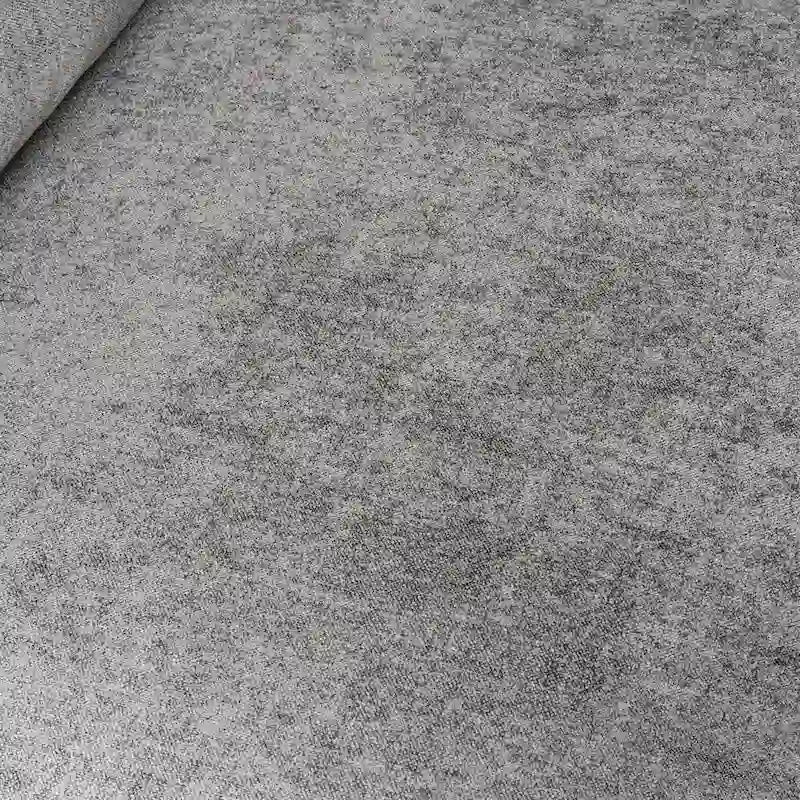 L-förmiges Leinen-Ecksofa Polstersofa mit mehreren Kissen und Stauraum-Ottomane