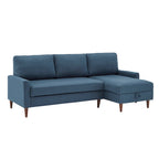 Parker Verwandlungssofa mit Chaiselongue mit Stauraum (rechtsseitig) von iNSPIRE Q Modern