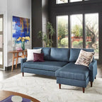Parker Verwandlungssofa mit Chaiselongue mit Stauraum (rechtsseitig) von iNSPIRE Q Modern