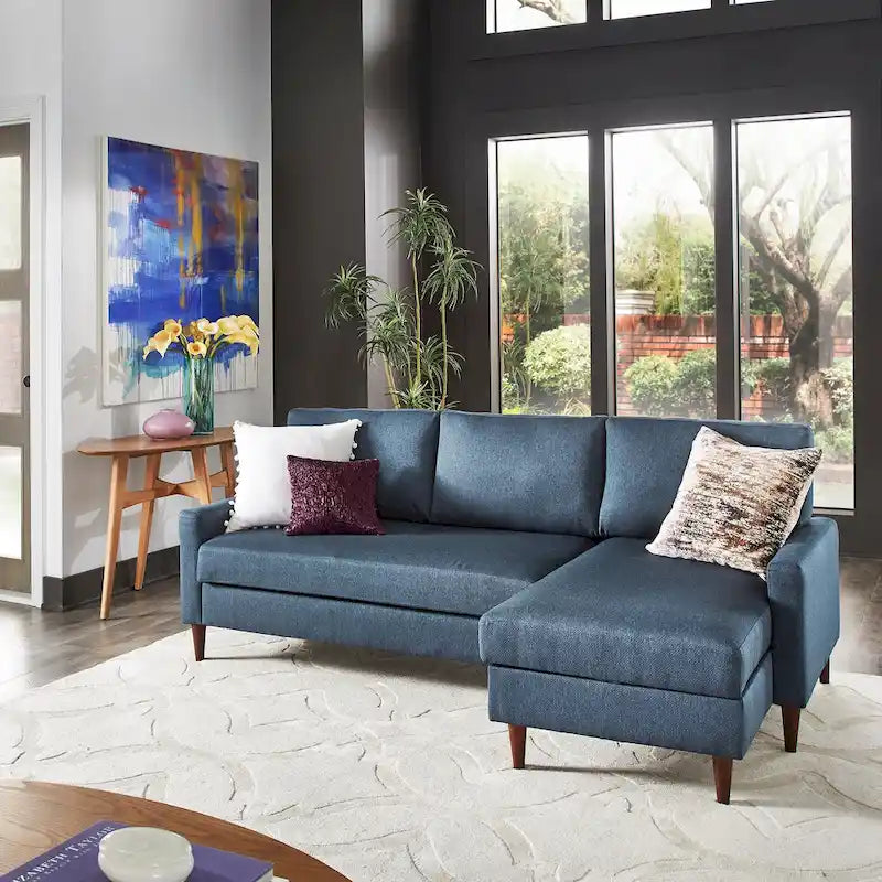 Parker Verwandlungssofa mit Chaiselongue mit Stauraum (rechtsseitig) von iNSPIRE Q Modern