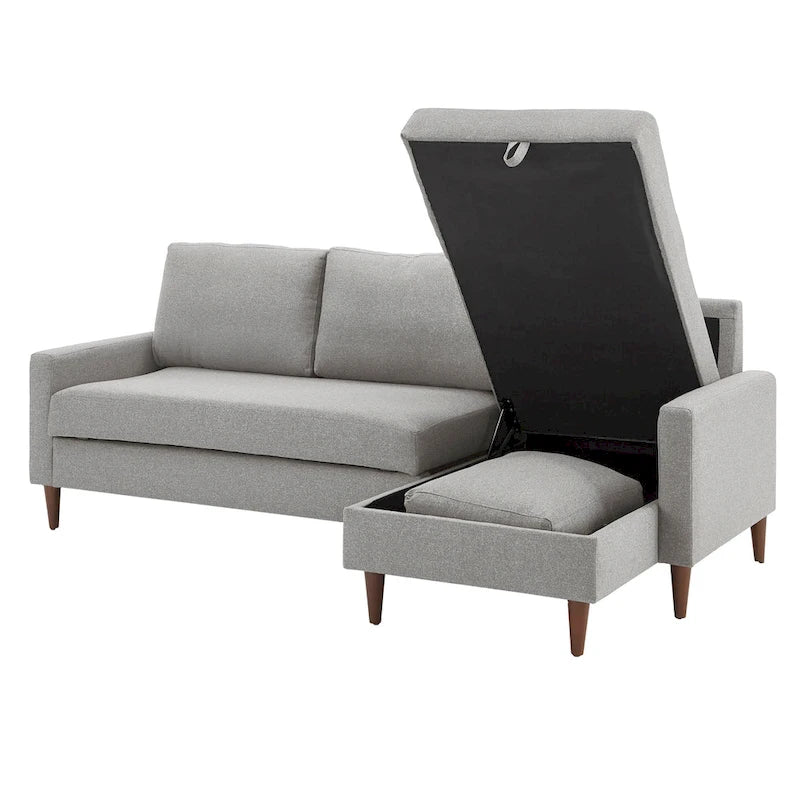Parker Verwandlungssofa mit Chaiselongue mit Stauraum (rechtsseitig) von iNSPIRE Q Modern