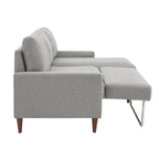 Parker Verwandlungssofa mit Chaiselongue mit Stauraum (rechtsseitig) von iNSPIRE Q Modern