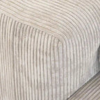 102 Übergroßes Cord-Sofa Modernes Breites Sofa